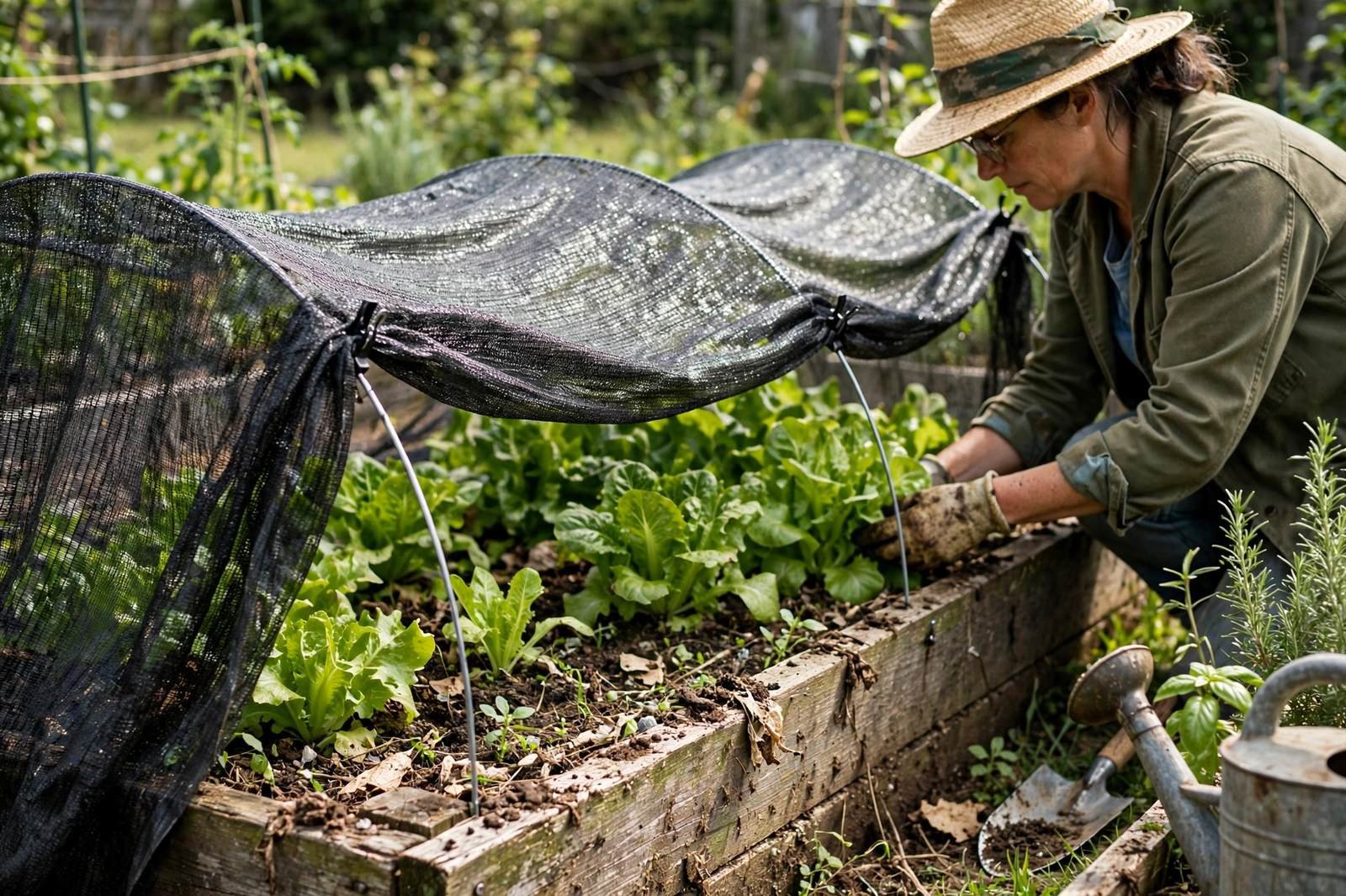 Best Shade Cloth for Vegetable Gardens